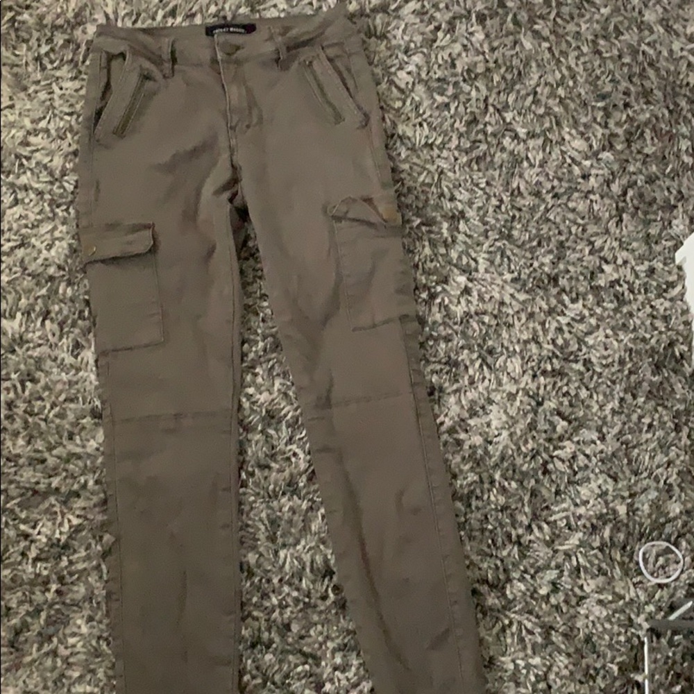 Army green pants